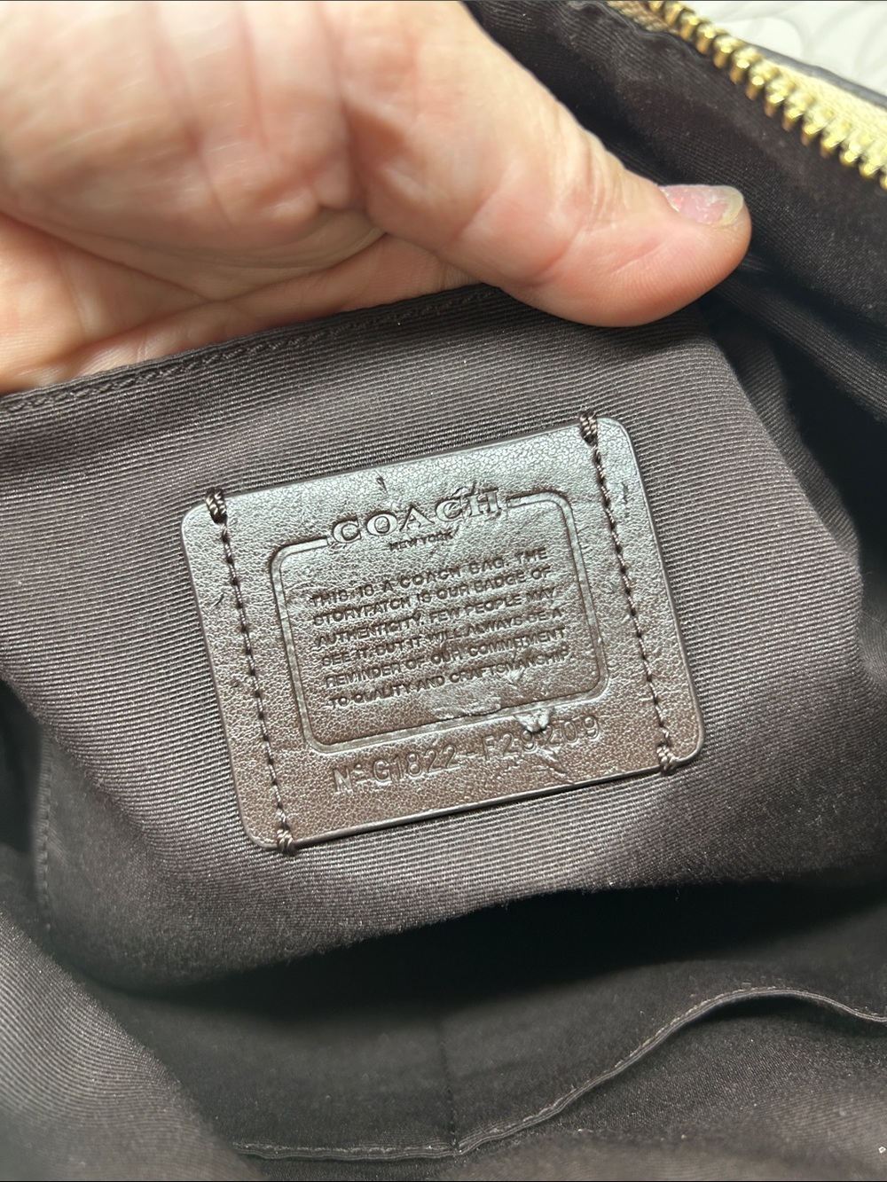1452 Coach signature convertible crossbody shoulder bag 269511452 - Picture 7 of 16